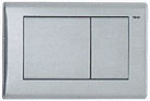 Панель PLANUS металл с двумя клавишами смыва сатин, арт. 9.240.320